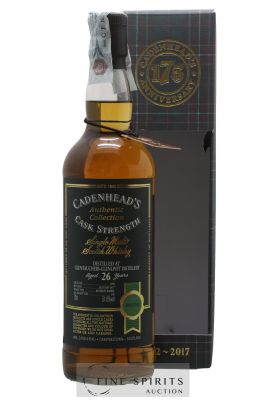 Glentauchers 26 years 1990 Cadenhead's Bourbon Barrel - One of 108 - bottled 2017 175th Anniversary Authentic Collection ---- - Lot de 1 Bouteille