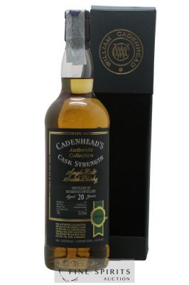 Benrinnes 20 years 1997 Cadenhead's Bourbon Barrel - One of 162 - bottled 2017 Authentic Collection ---- - Lot de 1 Bouteille