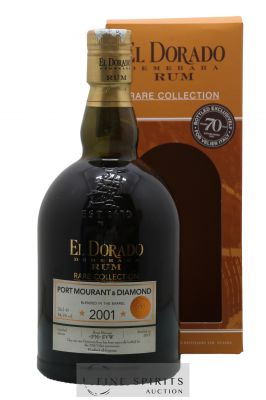 El Dorado 2001 Of. Port Mourant & Diamond Marque PM-SVW - bottled 2017 Velier 70th Anniversary Rare Collection ---- - Lot de 1 Bouteille