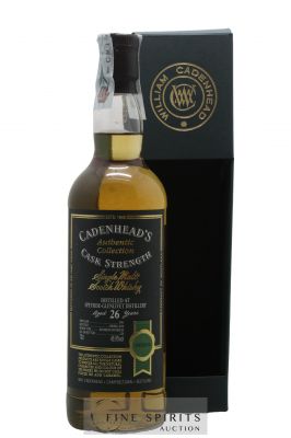 Speyside 26 years 1991 Cadenhead's Bourbon Hogshead - One of 324 - bottled 2018 Authentic Collection ---- - Lot de 1 Bouteille