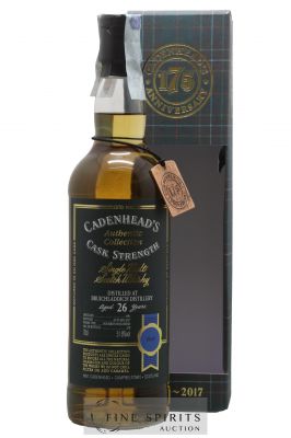 Bruichladdich 26 years 1991 Cadenhead's Cask Strength One of 210 - bottled 2017 Authentic Collection ---- - Lot de 1 Bouteille