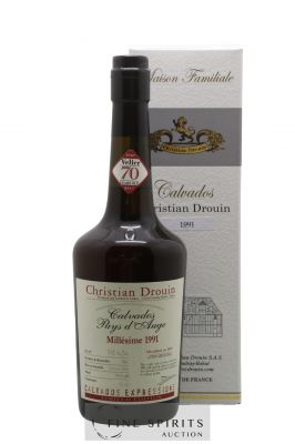 Christian Drouin 1991 Of. Fût n°98B2 - One of 560 - bottled 2017 Velier 70th Anniversary ---- - Lot de 1 Bouteille