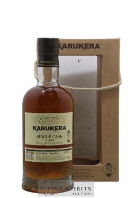 Karukera 2008 Of. Single Cask n°66 - One of 299 - bottled 2017 70th Anniversary Velier ---- - Lot de 1 Bouteille