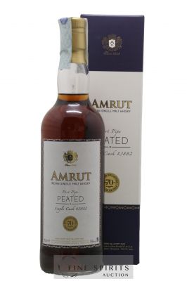 Amrut 2011 Of. Port Pipe Peated Cask n°3882 - bottled 2017 Velier 70th Anniversary ---- - Lot de 1 Bouteille