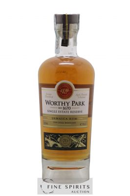 Worthy Park Of. Single Estate Reserve Velier 70th Anniversary   - Lot of 1 Bottle
