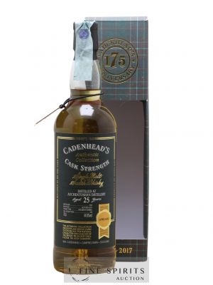 Auchentoshan 25 years 1992 Cadenhead's Cask Strength Bourbon Barrel - One of 198 - bottled 2017 Authentic Collection 