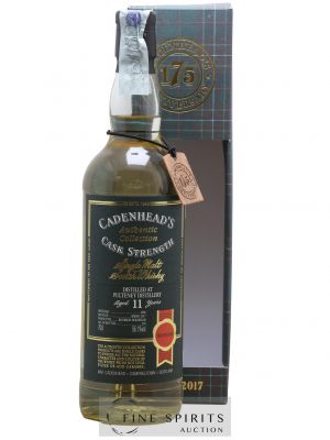 Pulteney 11 years 2006 Cadenhead's Bourbon Hogshead - One of 294 - bottled 2017 Authentic Collection 