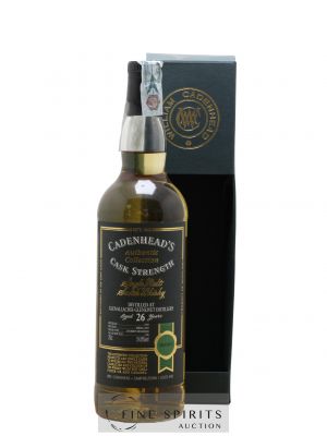 Glenallachie 26 years 1992 Cadenhead's Cask Strength Bourbon Hogshead - One of 240 - bottled 2019 Authentic Collection ---- - Lot de 1 Bouteille