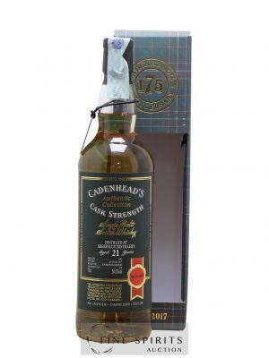 Aberfeldy 21 years 1996 Cadenhead's Bourbon Hogshead - One of 270 - bottled 2017 Authentic Collection 