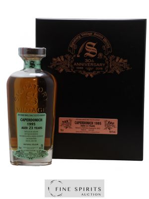 Caperdonich 23 years 1995 Signatory Vintage Cask n°95050 - One of 265 - bottled 2018 30th Anniversary ---- - Lot de 1 Bouteille