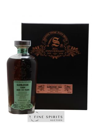 Glenlossie 33 years 1984 Signatory Vintage Cask n°2533 - One of 530 - bottled 2018 30th Anniversary ---- - Lot de 1 Bouteille