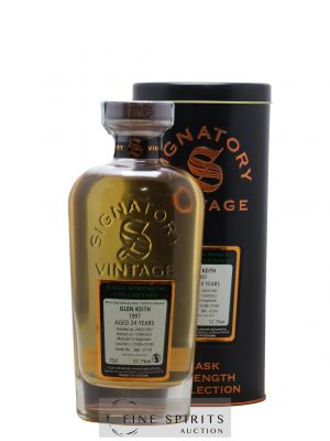 Glen Keith 24 years 1997 Signatory Vintage Cask n°72598-72599 - One of 518 - bottled 2022 Cask Strength Collection ---- - Lot de 1 Bouteille