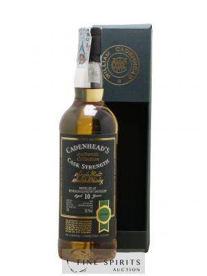 Benriach 10 years 2008 Cadenhead's Bourbon Hogshead - One of 276 - bottled 2018 Authentic Collection 