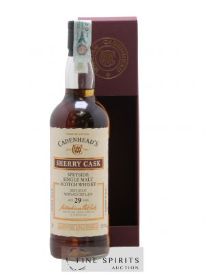 Mortlach 29 years 1988 Cadenhead's Sherry Cask One of 534 - bottled 2018 
