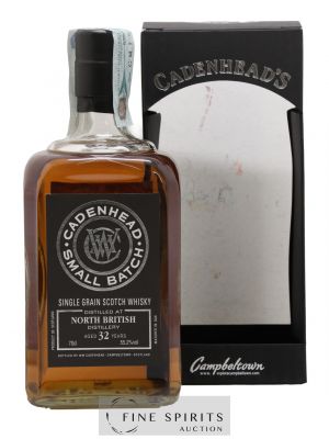 North British 32 years 1985 Cadenhead's One of 582 - bottled 2018 Small Batch   - Lot de 1 Bouteille