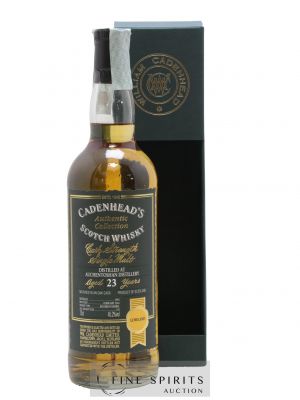 Auchentoshan 23 years 1992 Cadenhead's Cask Strength Bourbon Barrel - One of 192 - bottled 2016 Authentic Collection 