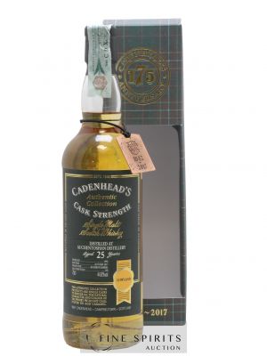 Auchentoshan 25 years 1992 Cadenhead's Cask Strength Bourbon Barrel - One of 198 - bottled 2017 Authentic Collection 