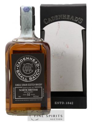 North British 32 years 1985 Cadenhead's One of 582 - bottled 2018 Small Batch   - Lot de 1 Bouteille