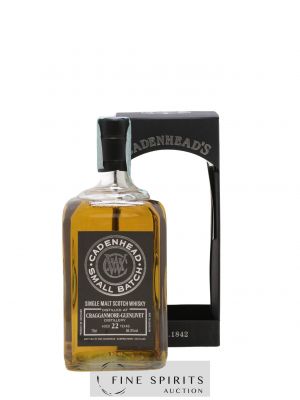 Cragganmore 22 years 1993 Cadenhead's One of 492 - bottled 2015 Small Batch ---- - Lot de 1 Bouteille