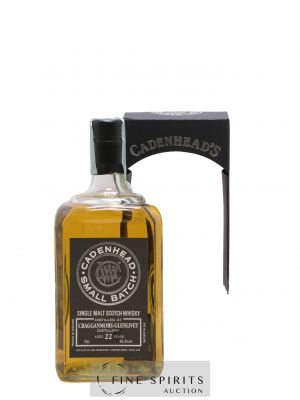 Cragganmore 22 years 1993 Cadenhead's One of 492 - bottled 2015 Small Batch ---- - Lot de 1 Bouteille