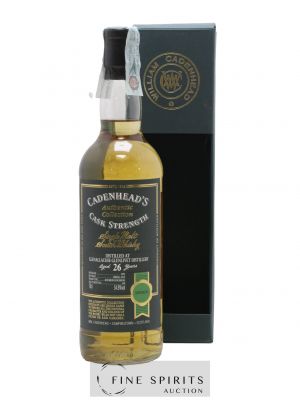 Glenallachie 26 years 1992 Cadenhead's Cask Strength Bourbon Hogshead - One of 240 - bottled 2019 Authentic Collection ---- - Lot de 1 Bouteille