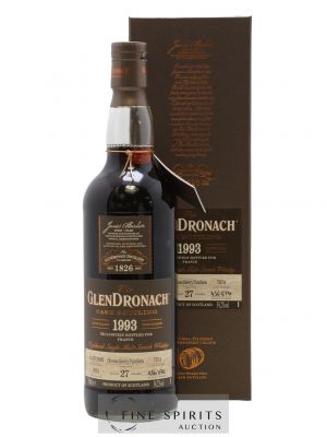The Glendronach 27 years 1993 Of. Cask n°7274 - One of 674 - bottled 2021 France Exclusive Cask Bottling 