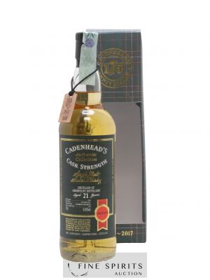 Aberfeldy 21 years 1996 Cadenhead's Bourbon Hogshead - One of 270 - bottled 2017 Authentic Collection 