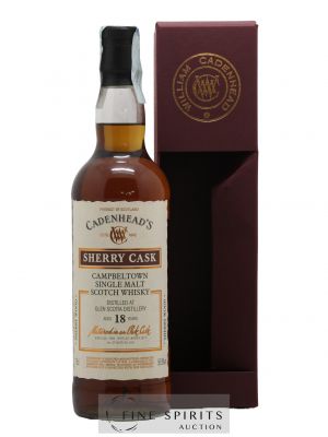 Glen Scotia 18 years 1999 Cadenhead's Sherry Cask One of 618 - bottled 2017   - Lot de 1 Bouteille