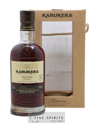 Karukera 2008 Of. L'Expression One of 1500 - bottled 2016 LMDW 60th Anniversary Edition Limitée 