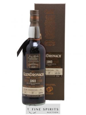 The Glendronach 27 years 1993 Of. Cask n°7274 - One of 674 - bottled 2021 France Exclusive Cask Bottling 