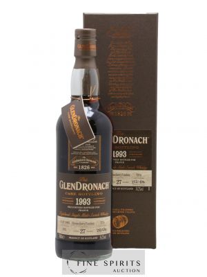 The Glendronach 27 years 1993 Of. Cask n°7274 - One of 674 - bottled 2021 France Exclusive Cask Bottling 