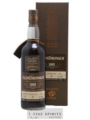 The Glendronach 27 years 1993 Of. Cask n°7274 - One of 674 - bottled 2021 France Exclusive Cask Bottling 