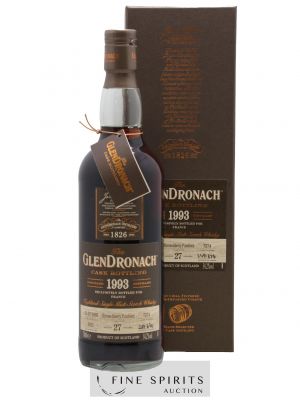 The Glendronach 27 years 1993 Of. Cask n°7274 - One of 674 - bottled 2021 France Exclusive Cask Bottling 