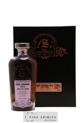 Rare Ayrshire 44 years 1974 Signatory Vintage Cask n°2606 - One of 122 - bottled 2018 30th Anniversary 