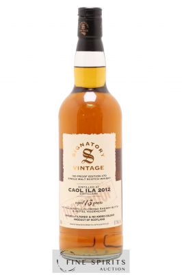 Caol Ila 13 years 2012 Signatory Vintage 100 Proof Edition n°70 ---- - Lot de 1 Bouteille