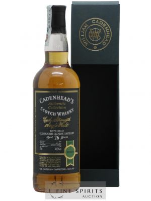Glentauchers 26 years 1989 Cadenhead's Bourbon Barrel - One of 108 - bottled 2016 Authentic Collection   - Lot de 1 Bouteille