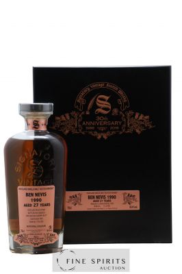 Ben Nevis 27 years 1990 Signatory Vintage 30th Anniversary Cask 1505 ---- - Lot de 1 Bouteille