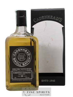 Tomintoul 30 years 1985 Cadenhead's One of 246 - bottled 2016 Small Batch   - Lot de 1 Bouteille