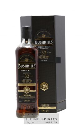 Bushmills 32 years 1989 Of. The Causeway Collection Port Cask n°6095 - One of 354 LMDW ---- - Lot de 1 Bottle