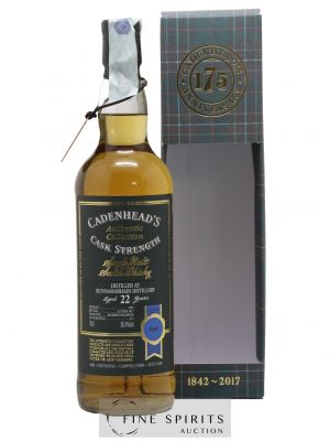 Bunnahabhain 22 years 1994 Cadenhead's Cask Strength One of 114 - bottled 2017 Authentic Collection   - Lot de 1 Bouteille