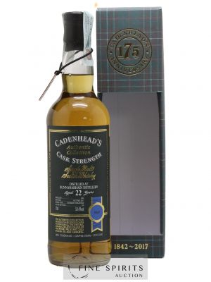 Bunnahabhain 22 years 1994 Cadenhead's Cask Strength One of 114 - bottled 2017 Authentic Collection   - Lot de 1 Bouteille