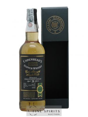 Benriach 20 years 1996 Cadenhead's Bourbon Hogshead - One of 186 - bottled 2017 Authentic Collection   - Lot de 1 Bouteille