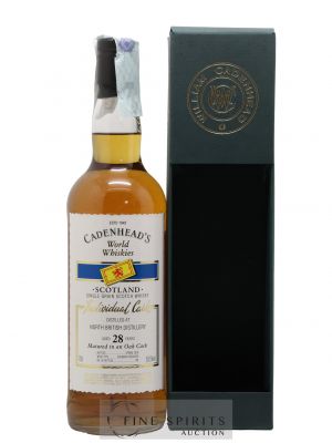 North British 28 years Cadenhead's Bourbon Hogshead - One of 168 - bottled 2018 World Whiskies   - Lot de 1 Bouteille