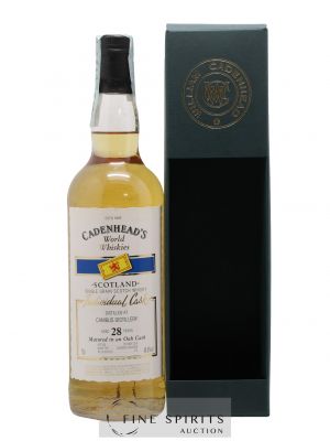 Cambus 28 years Cadenhead's Bourbon Hogshead - One of 216 - bottled 2016 World Whiskies   - Lot de 1 Bouteille