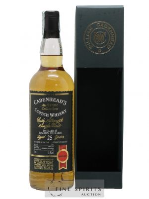 Tomatin 25 years 1989 Cadenhead's Bourbon Hogshead - One of 204 - bottled 2015 Authentic Collection   - Lot de 1 Bouteille