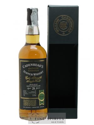 Mortlach 28 years 1987 Cadenhead's Bourbon Hogshead - One of 198 - bottled 2016 Authentic Collection   - Lot de 1 Bouteille