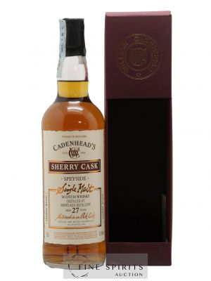 Mortlach 27 years 1988 Cadenhead's Sherry Cask One of 498 - bottled 2016   - Lot de 1 Bouteille