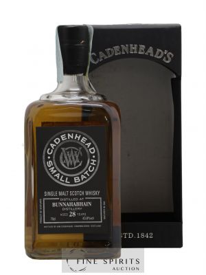 Bunnahabhain 28 years 1989 Cadenhead's One of 432 - bottled 2018 Small Batch   - Lot de 1 Bouteille