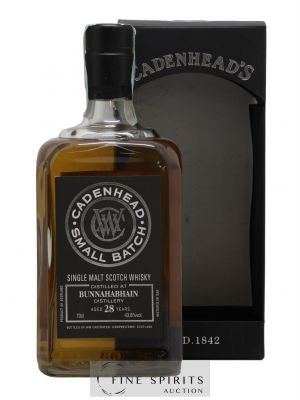 Bunnahabhain 28 years 1989 Cadenhead's One of 432 - bottled 2018 Small Batch   - Lot de 1 Bouteille