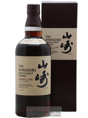 Yamazaki Of. Non-Chill Filtered Sherry Cask - bottled 2012 Suntory ---- - Lot de 1 Bottle